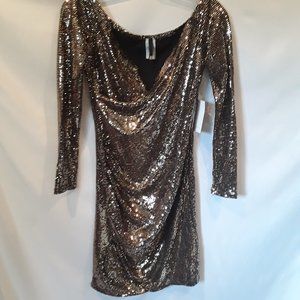NWT-MM boutique sequencs dress